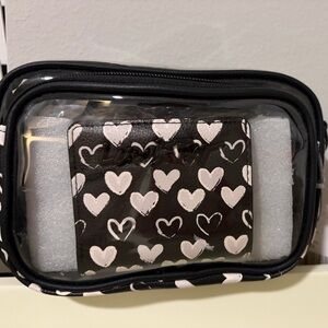 Betsey Johnson Clear Bag With Bonus Purse